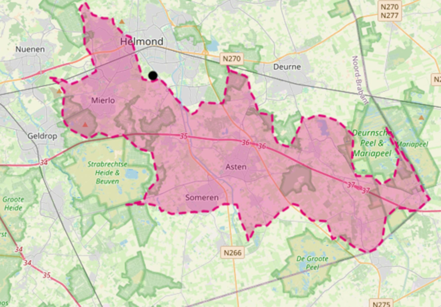 Informatie over het elektriciteitsnetwerk in Mierlo